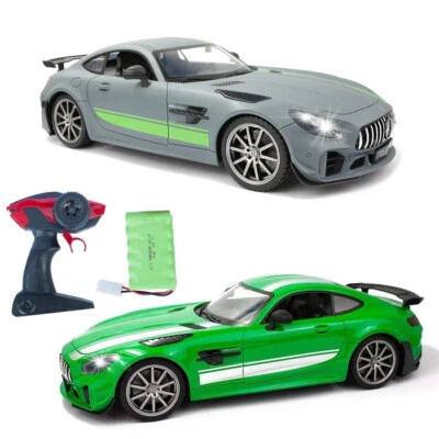 RC Mercedes AMG GT R PRO 1:12 2.4GHz RTR Akku ferngesteuert Grün Grau Siva Toys - Bild 1 von 4