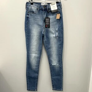 Mudd Jeans Junior Women SZ 3 High Rise Skinny Jeggings Denim SZ 3S/26W NWT - Picture 1 of 8