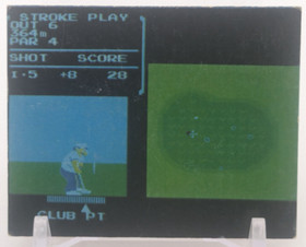 GOLF #41 Family Computer Card Menko Amada Famicom Konami Vintage 1985 Japan A2