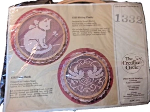 Love Birds Darning Embroidery The Creative Needle Kit #1332 New - Picture 1 of 3