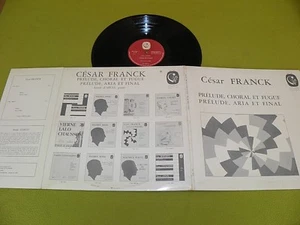 Piano - Annie d'Arco - Franck - Prelude, Choral Et Fugue / Aria Et Final RARE LP - Picture 1 of 4