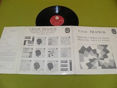 Piano - Annie d'Arco - Franck - Prelude, Choral Et Fugue / Aria Et Final RARE LP - Image 1 of 4