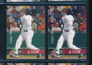 Lot (2) 2005 Grandstand #1  JR Taylor Fort Myers Miracle (FS39) SWSW6