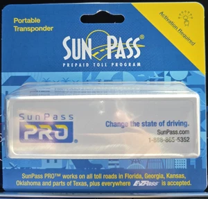 Transpondeur mobile à péage SunPass Pro compatible en Floride GA NC NY NJ NEUF - Photo 1/3