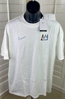 Nike NBA Brooklyn Nets Jean-Michel Basquiat City Ed. T-Shirt DV5868-100, Men XL - Image 1 of 4