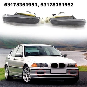 Bumper Cover Set of Two For Front Fog Lights on For BMW E46 from '99 to '01 - Picture 1 of 11