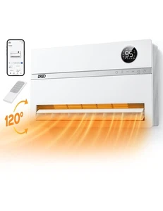 Dreo Smart Wall Heater, Electric Space Heater for Bedroom 1500W, 120° Vertical - Picture 1 of 7