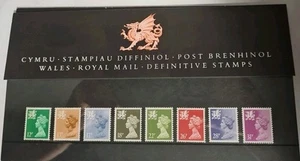 1987 Wales Machin Regionals 12p to 31p Presentation Pack no 11 Cat - Picture 1 of 2