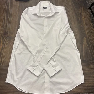 Van Heusen Dress Shirt Mens Wrinkle Free Regular Fit Stretch 15-15 1/2 32/33 M - Picture 1 of 10