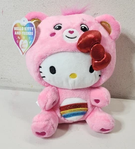 Disfraz Hello Kitty Cuidado Oso Alegría Peluche Rosa Peluche NUEVO - Imagen 1 de 8