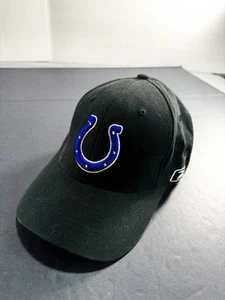 Indianapolis Colts Mütze Football Reebok NFL Equipment Flexfit One Size schwarz Vintage - Bild 1 von 7