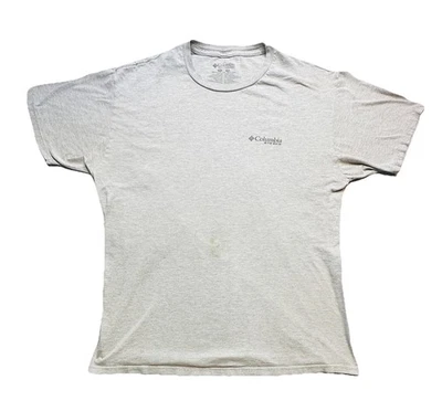 Camiseta Columbia PHG Masculina XL Cinza Veado Buck Gráfico Performance Caça - Imagem 1 de 4