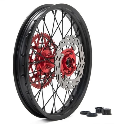 For Honda 18"x2.15 CNC Rear Wheel Rotor Sprocket CRF250R CRF450R CRF450X CRF250X — 第 1/4 张图片