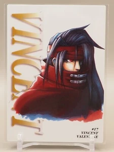 Vincent Valentine Final Fantasy 7 VII Trading Card Carddass Masters 17 ZB133 - Picture 1 of 6
