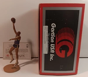 Gartlan USA Kareem Abdul-Jabbar 6" Porcelain Figurine Statue Purple Jersey w/COA - Picture 1 of 6
