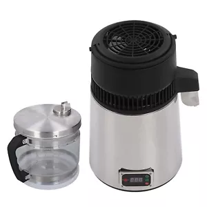 Destilador de acero inoxidable 4L agua - stock del Reino Unido envío rápido - Imagen 1 de 9
