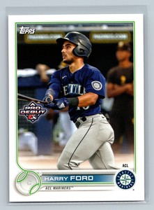 2022 Topps Pro Debut Harry Ford #PD-179 Seattle Mariners