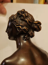 Bronze Figur Statue weiblicher Akt Frau Akt Venus de Medici  Jugendstil Art Deco
