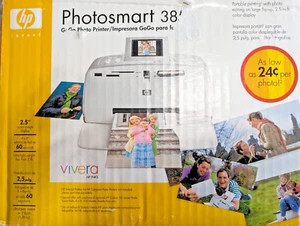 New HP Photosmart 385 Q6387A Digital Photo Inkjet Printer (Open Box, no ink) - Picture 1 of 12