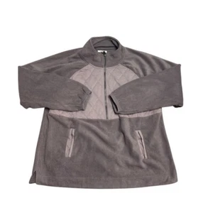 Maurices Women's XXL Purple Quilted 1/2 Zip Fleece Pullover Tunic Sweatshirt - Picture 1 of 7