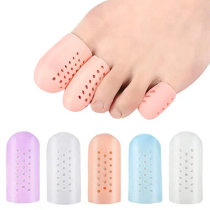 Anti-Friction Toe Caps Cover Toe Protectors Toe Cushion Silicone Bandage 2PCS * - Picture 1 of 18
