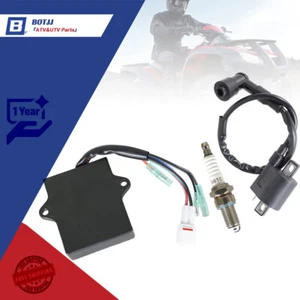 For Yamaha Badger 80, Grizzly 80, Raptor80 YFM80 Ignition Coil CDI&Spark Plug - Picture 1 of 10