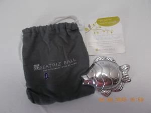 New Polished Aluminum Beatriz Ball Fish Napkin Weight or Paper Weight - Picture 1 of 1