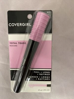 Covergirl Total Tease Mascara 800 Very Black - COMBINED SHIPPING~ - Image 1 of 2