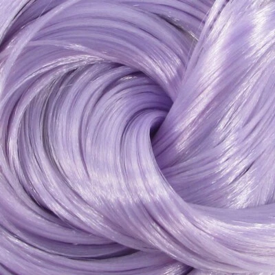 SHIMMER LOCKS Nylon Doll Hair - Blossom Lavender for Rerooting Custom Dolls, Doll Rehair