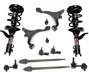 For 02-06 Honda CRV Front Strut Control Arms Ball Joints Tie Rods Sway Bar Links - Picture 1 of 6