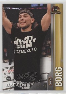 2015 Topps UFC Champions Gold /25 Ray Borg #197 Rookie RC