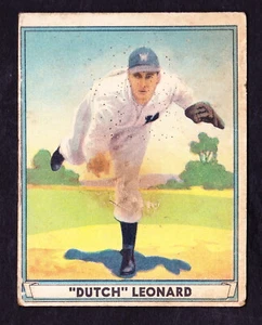 1941 Play Ball #24 Senadores Holandeses Leonard Washington - Imagen 1 de 2