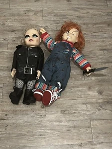 Muñeca Chucky tamaño real 25" Bride of Chucky Good Guys Child’s Play y Tiffany/cuchillo - Imagen 1 de 15