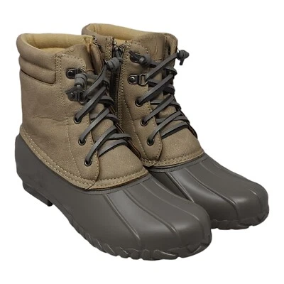 Bota Nautica Sea Ripple Duck para mujer talla 9 gris tostado lluvia nieve senderismo comodidad Foto 1 de 4