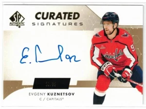 2022-23 SP AUTHENTIC EVGENY KUZNETSOV CURATED SIGNATURES AUTO 50/99 #SPC-EK - Picture 1 of 1