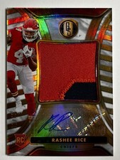 2023 Gold Standard Rashee Rice Rookie Jumbo Patch Autograph SP 1/49 Chiefs RC