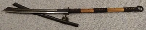 54” Podao Chinese Pole Arm Broad Sword Martial Art Handmade Decorative W Sheath! - Picture 1 of 10