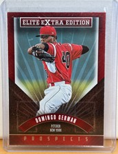2015 PANINI ELITE EXTRA EDITION BASEBALL DOMINGO GERMAN #193 NY YANKEES