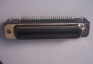 AMP 84582-1 50 PIN CENTRONICS FEMALE CONNECTORS (2 PCS) - Picture 1 of 1