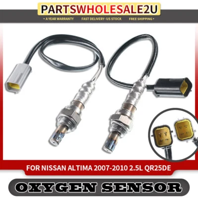 2x Sensores de oxígeno O2 centrales y aguas abajo para Nissan Altima 2007-2013 L4 2,5 L Foto 1 de 4