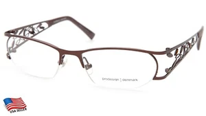 NEW PRODESIGN DENMARK 5130 c.5031 Brown EYEGLASSES GLASSES 52-17-130 B29mm Japan - Picture 1 of 12