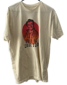 Just One More Thing Columbo T-Shirt von Super 70s, Herren XL, Creme Retro, USA - Bild 1 von 5