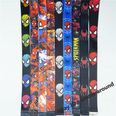 Comics Hero Lanyard Neck Strap Super Hero Cell Phone Rope KeyChain ID Card Gift - Imagen 1 de 4