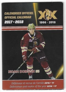 2017-18 Acadie Bathurst Titans QMJHL - LHJMQ Hockey Schedule !!! Many Sponsors - Picture 1 of 1