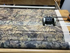 Mossy Oak Forest Floor Camo Mosquito Netting Fine Mesh Net Nylon Sold Per Yard - Picture 1 of 4