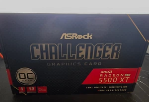 AMD ASRock Radeon RX 5500 XT Challenger (Empty Box Only No graphics card) - Picture 1 of 4