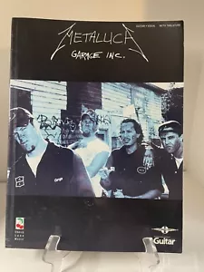 Metallica, Garage Inc., Guitar Tab, Songbook, 1999 - Picture 1 of 6