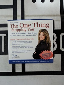 Dani Johnson's The One Thing Stopping You Audio CD 2007 New! - Picture 1 of 2