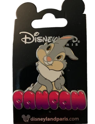 Prendedor Thumper con su nombre (Bambi) Disney Land Paris Dlrp Dlp octubre 2024 Foto 1 de 4