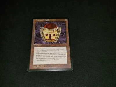 MTG 1x Revised MP French FBB MISPRINT Aladdin's Ring  / Jandor's Ring (art) - Image 1 of 3